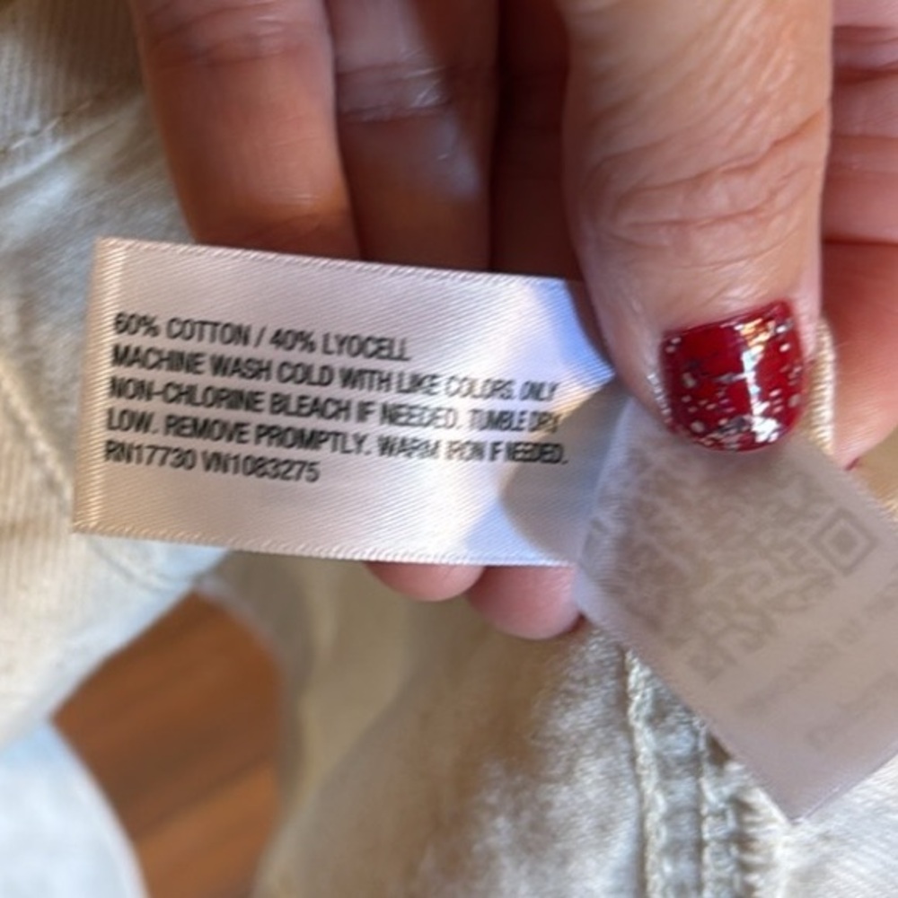 Universal Thread Off-White Button-Down Dress - Picture 4 of 5